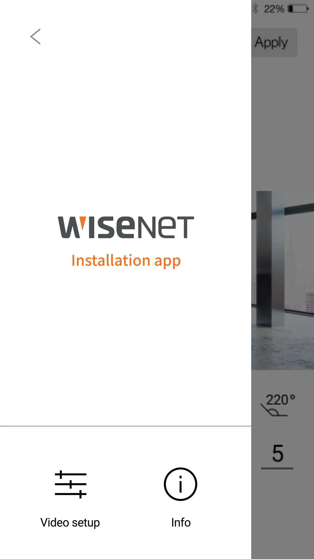 Wisenet Installation | Indus Appstore | Screenshot