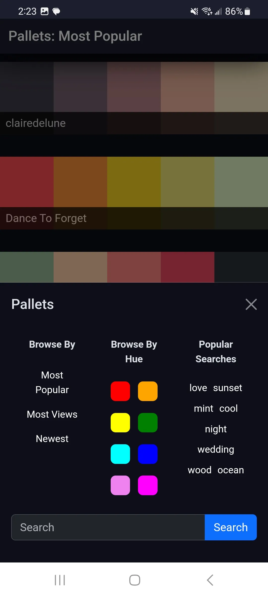 Color Pal | Indus Appstore | Screenshot