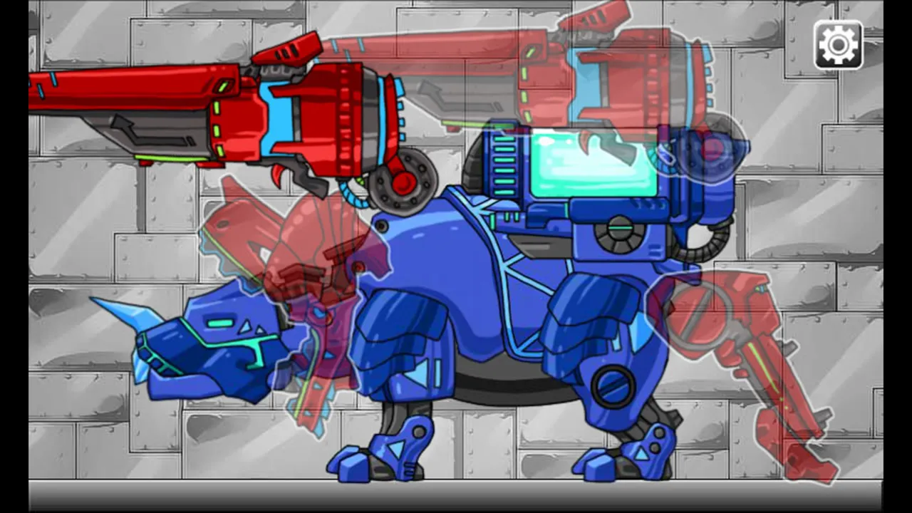 Tyranno Tricera2- DinoRobot | Indus Appstore | Screenshot