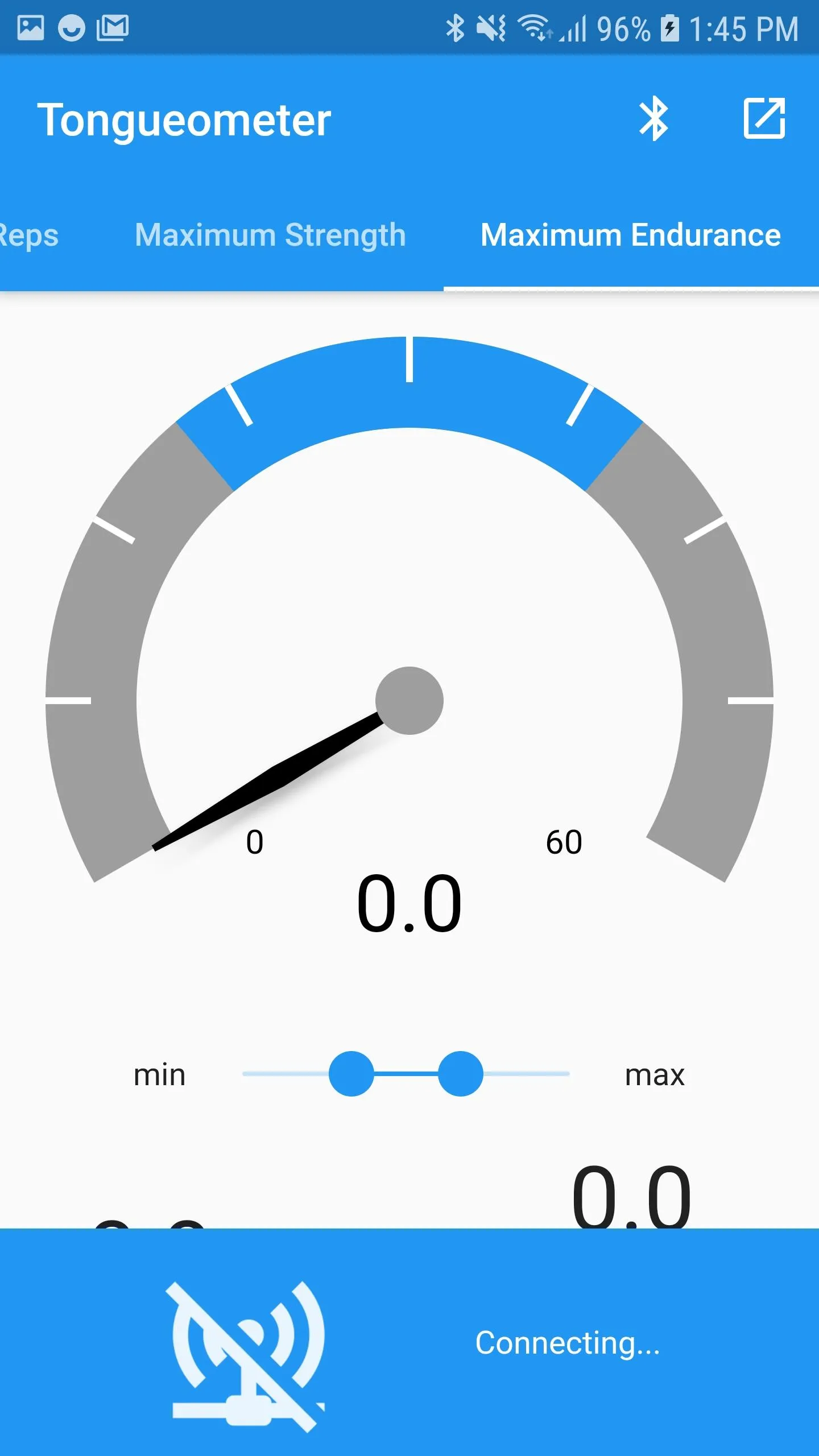 Tongueometer Blue | Indus Appstore | Screenshot