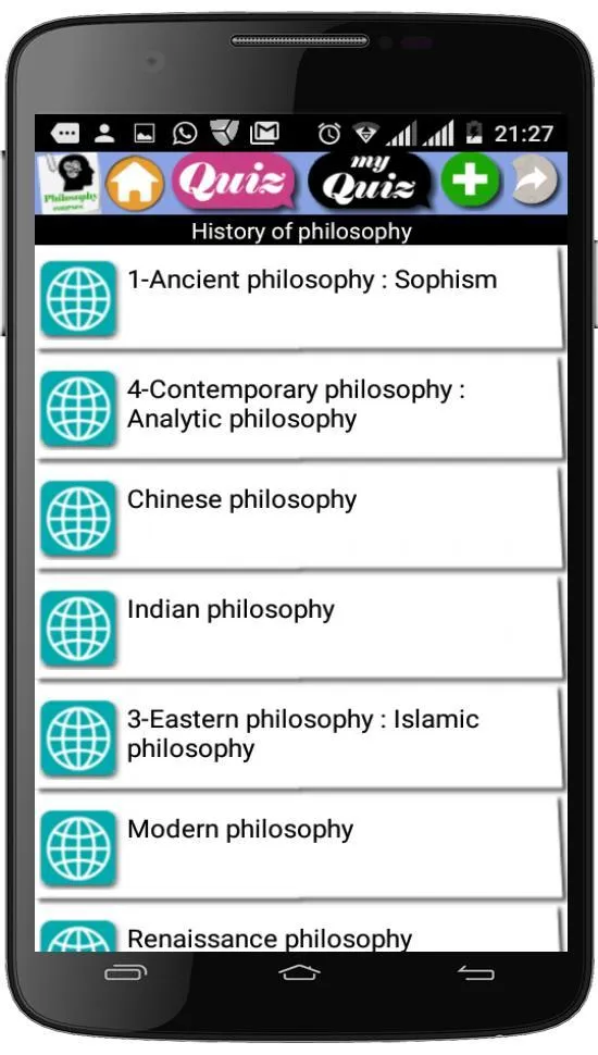 Philosophy Courses | Indus Appstore | Screenshot