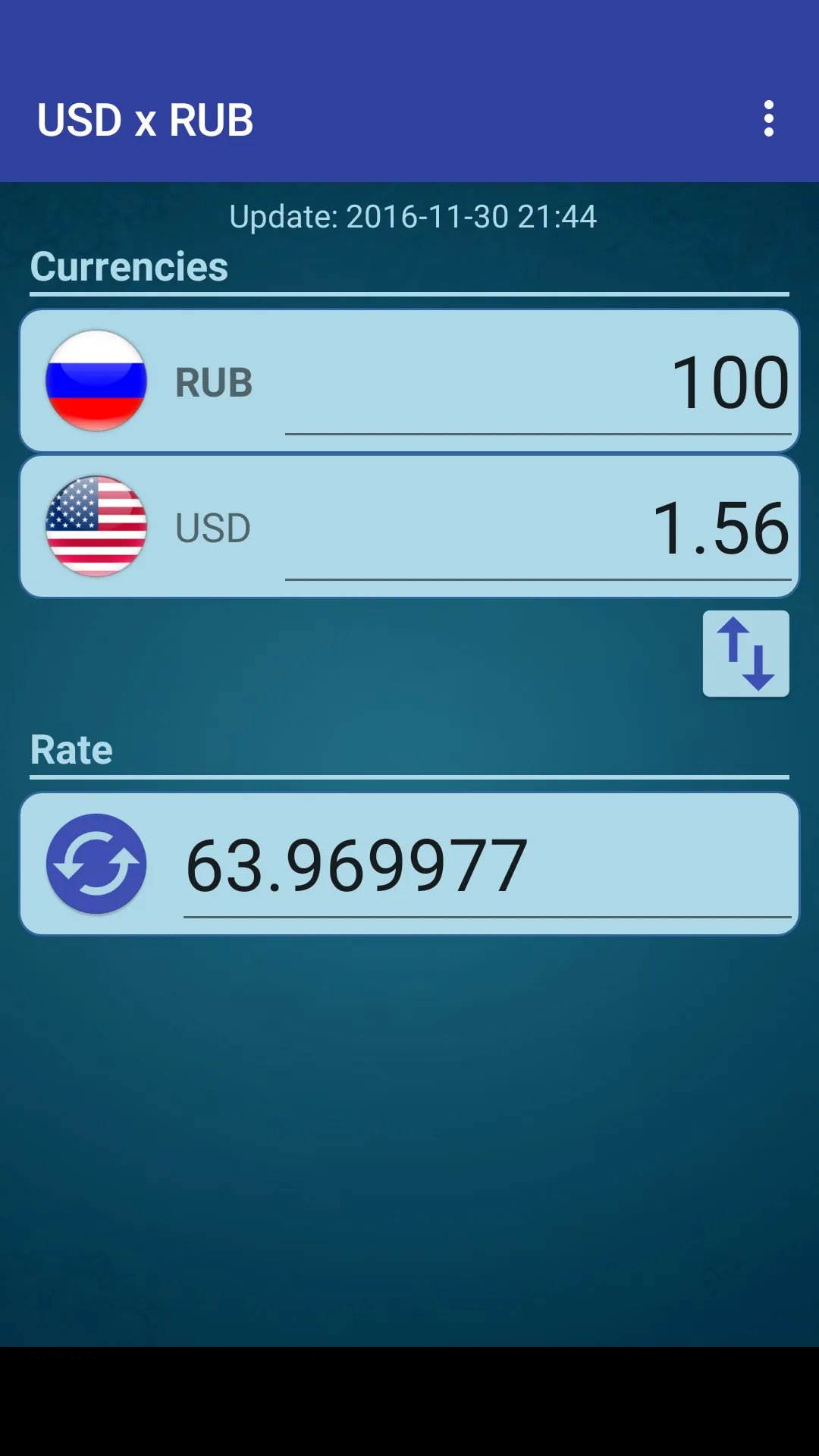 US Dollar to Russian Ruble | Indus Appstore | Screenshot