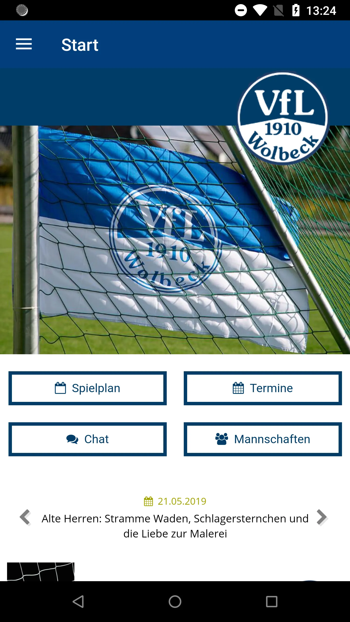 VfL Wolbeck e.V. | Indus Appstore | Screenshot