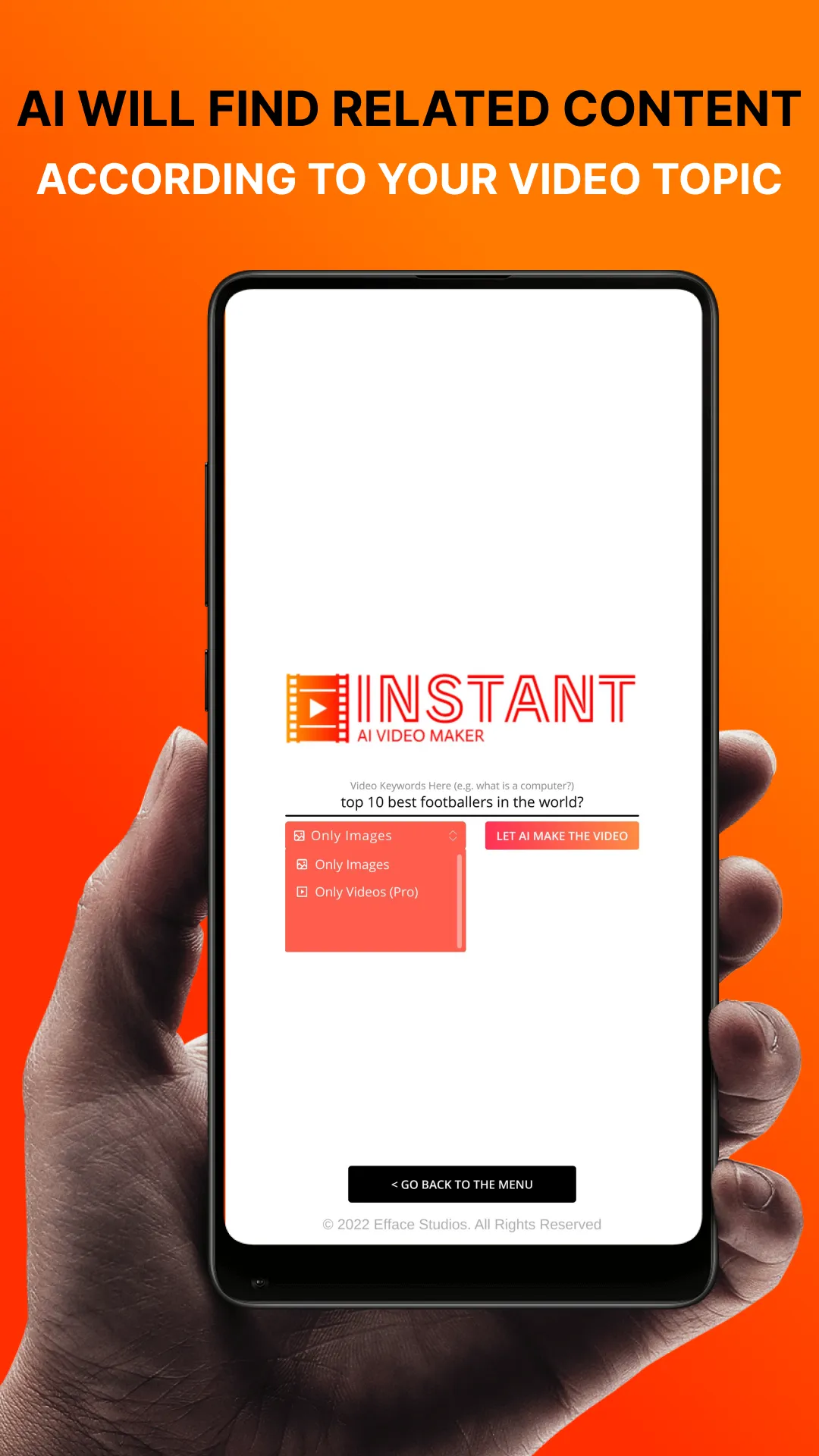 Instant - AI Video Maker | Indus Appstore | Screenshot