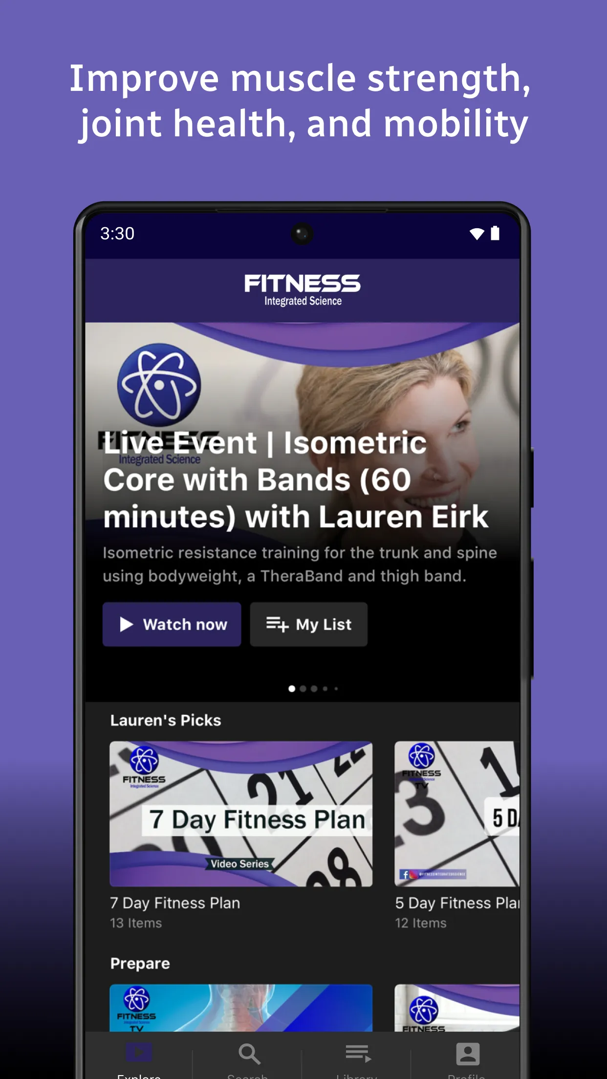 Fitness Integrated Science TV | Indus Appstore | Screenshot