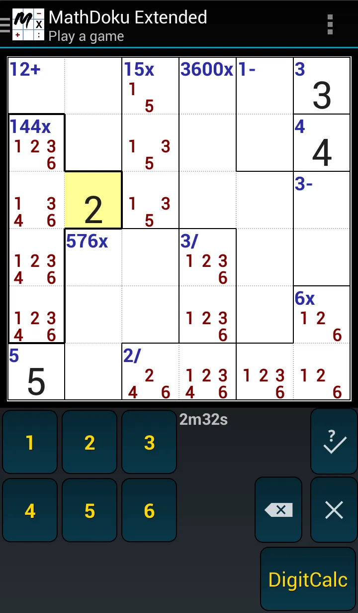 MathDoku Killsud | Indus Appstore | Screenshot