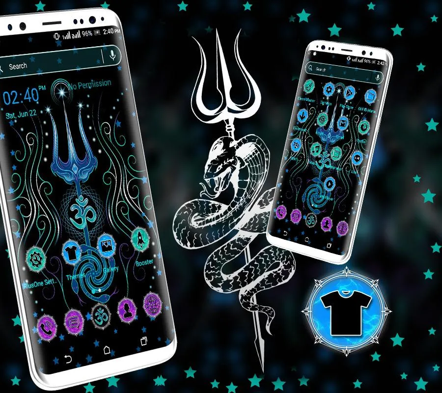 Shiva Trishul Launcher Theme | Indus Appstore | Screenshot