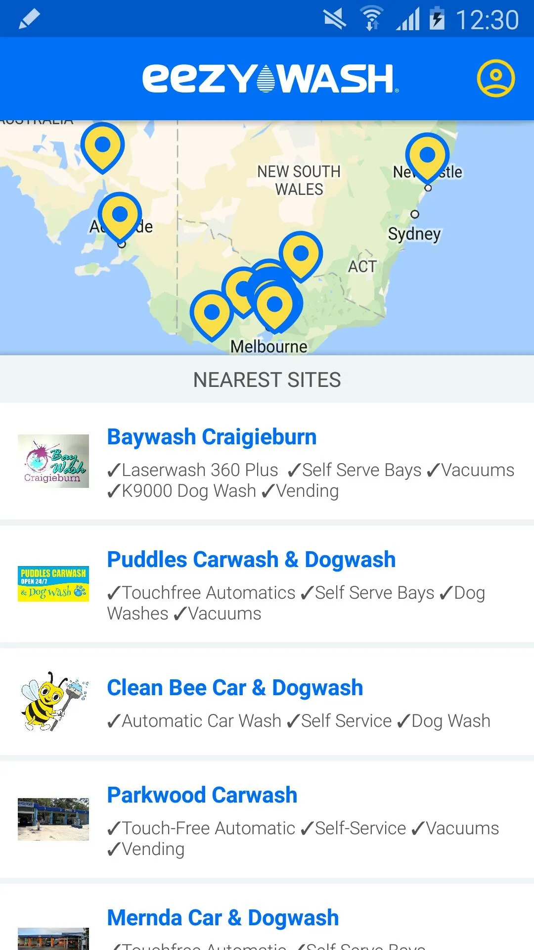 Eezy Wash AUS | Indus Appstore | Screenshot