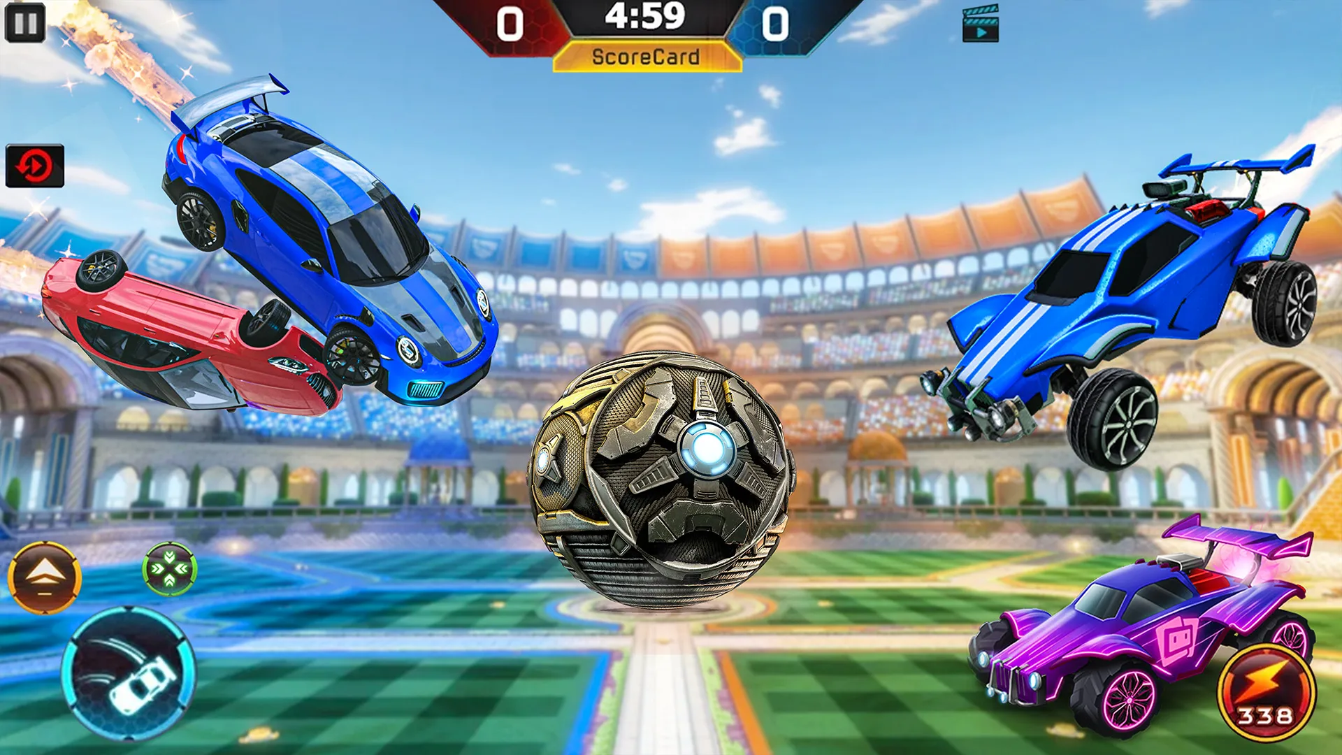 Rocket Car Soccer League Games | Indus Appstore | Screenshot