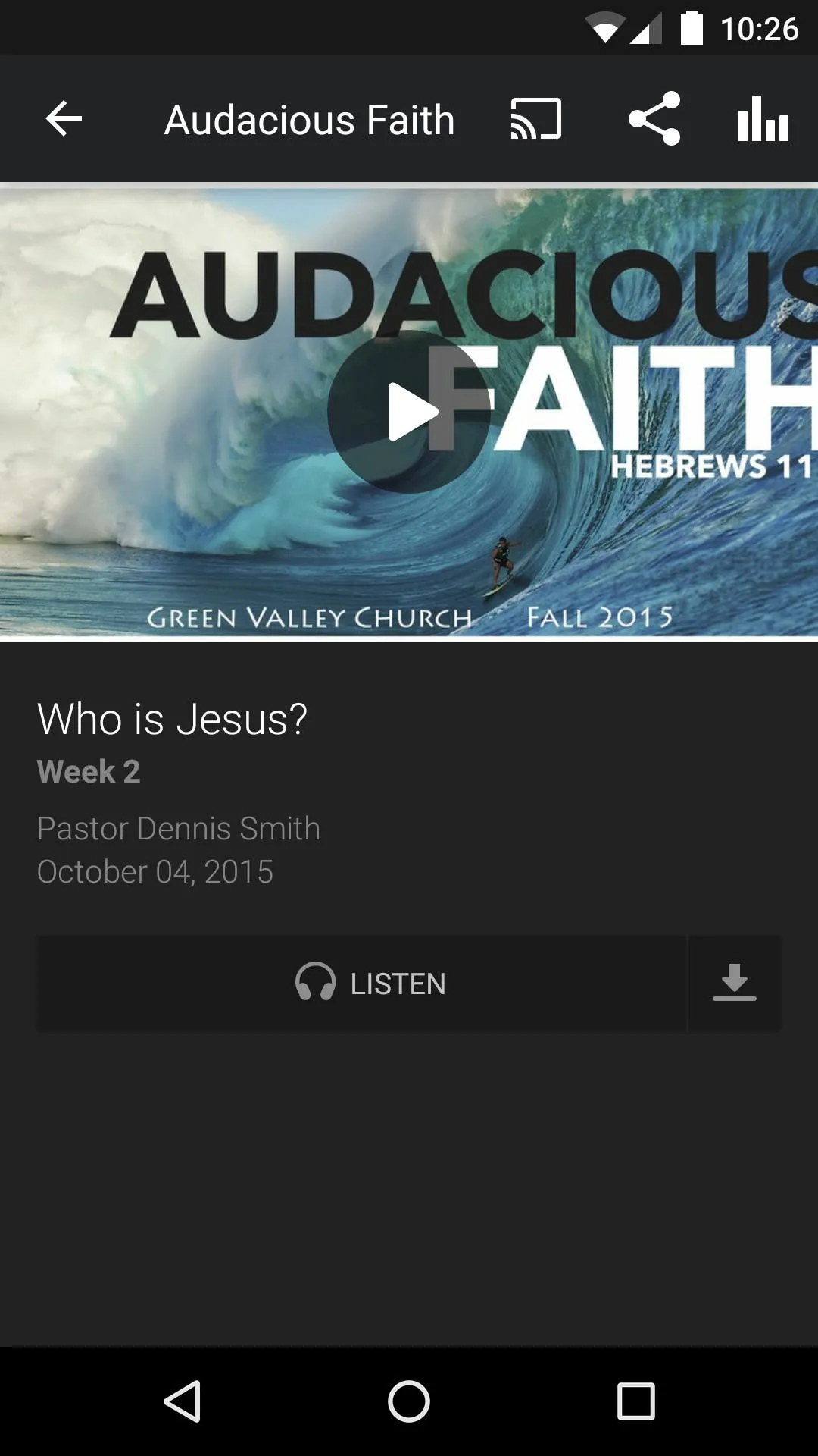 Green Valley Christian Center | Indus Appstore | Screenshot