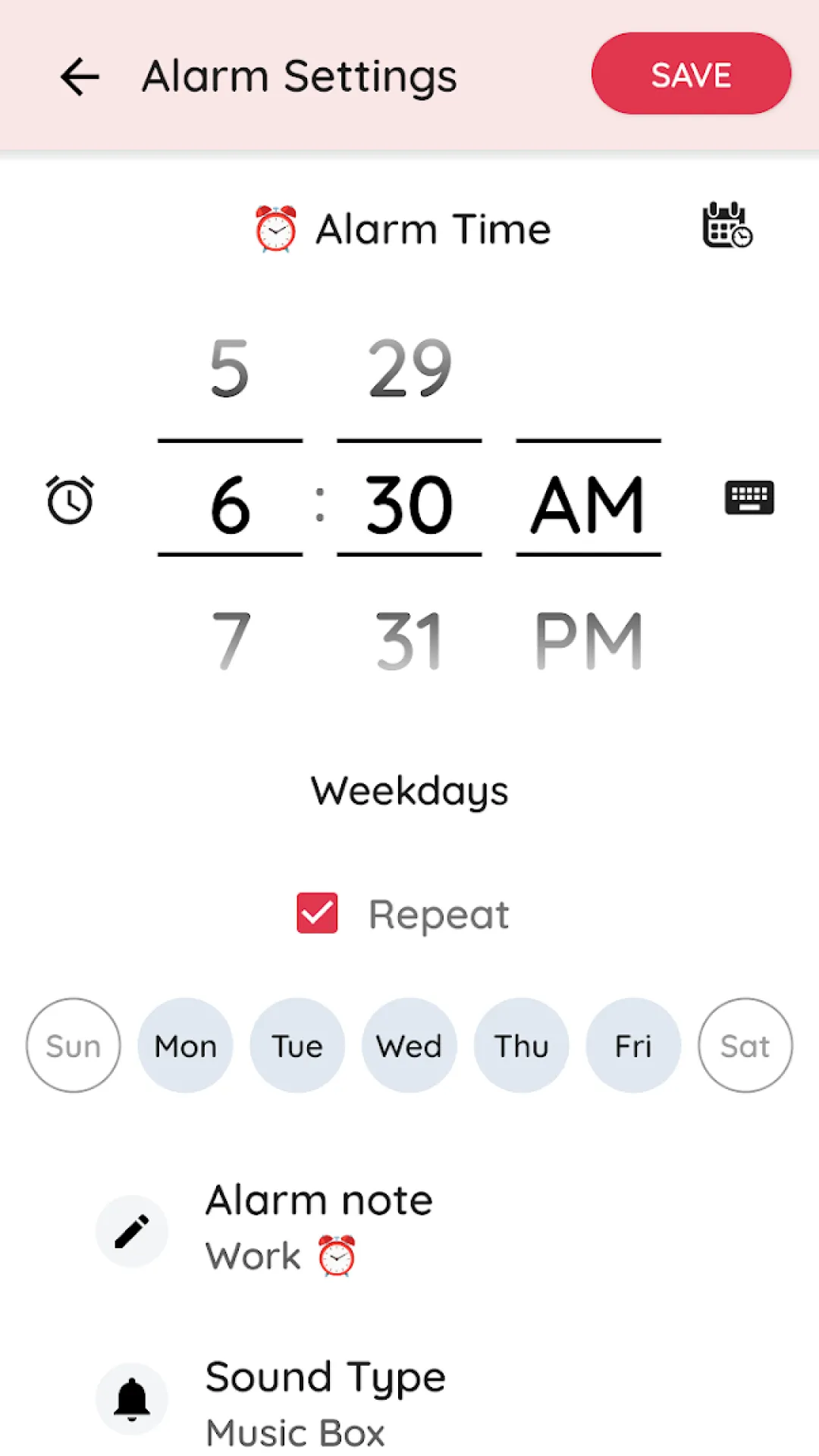 Simple Alarm Clock+Night Clock | Indus Appstore | Screenshot