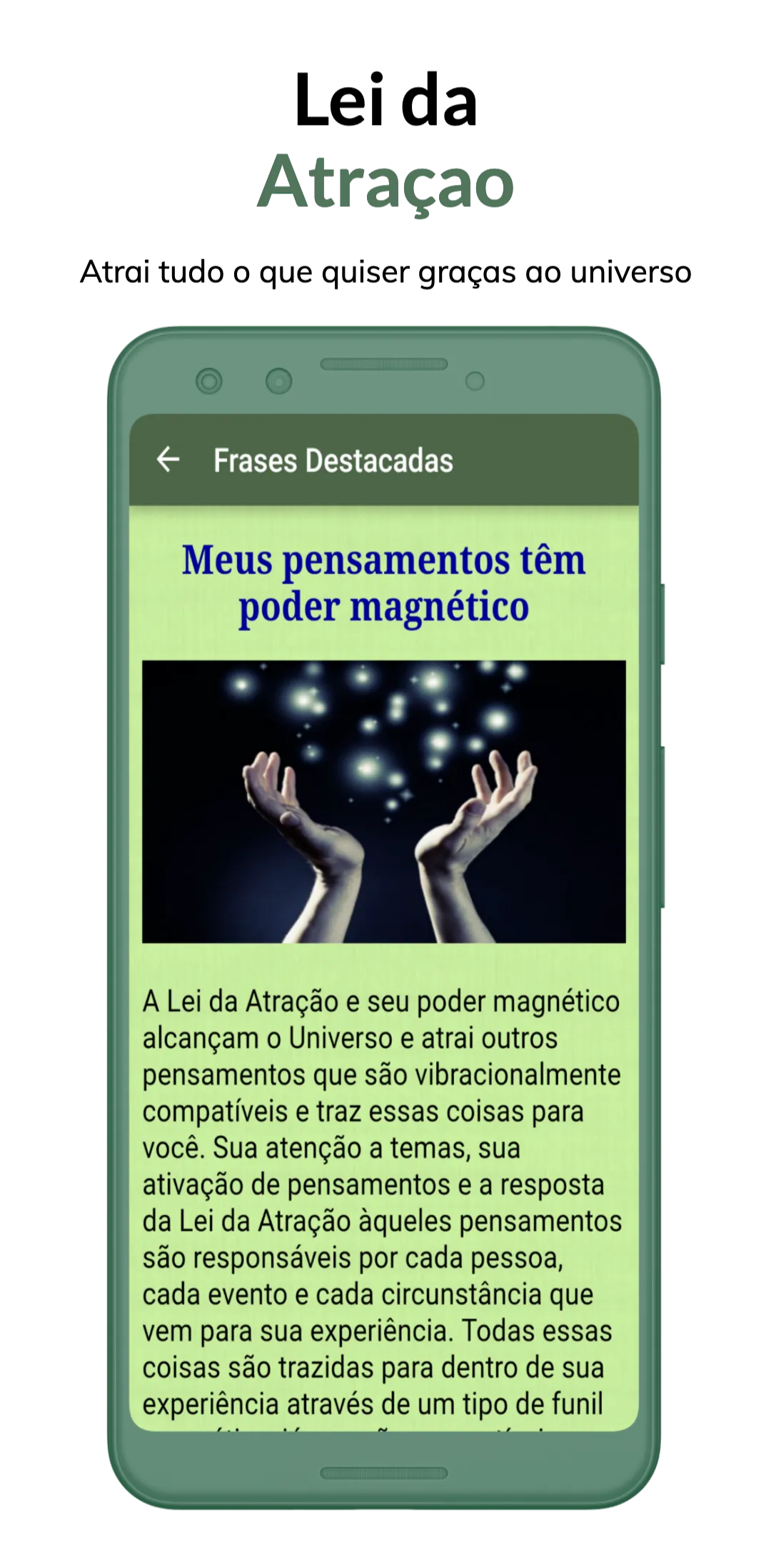 Lei da atraçao - Abundância | Indus Appstore | Screenshot