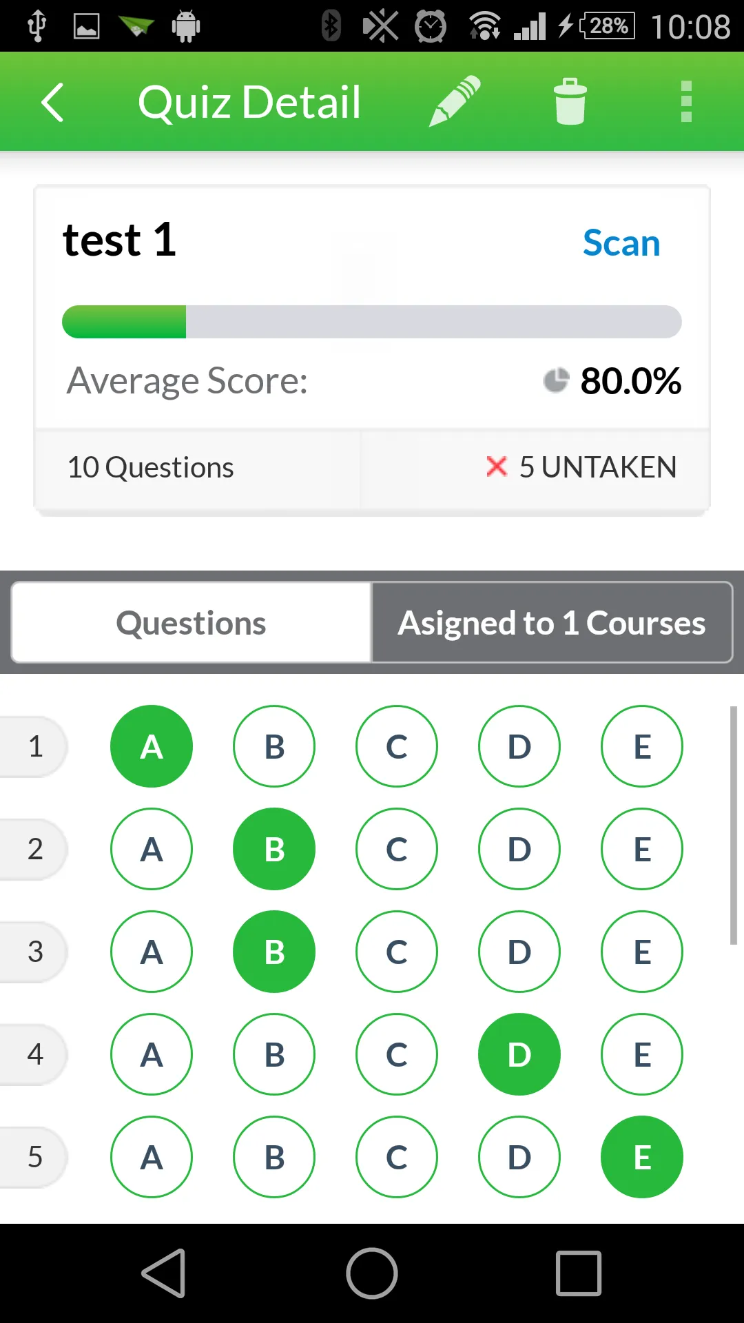 Quick Key - Mobile Grading App | Indus Appstore | Screenshot