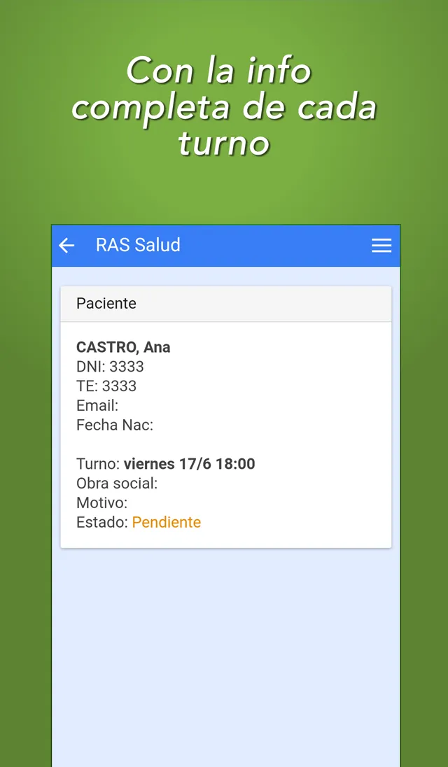 RAS Salud para Recepcionistas | Indus Appstore | Screenshot