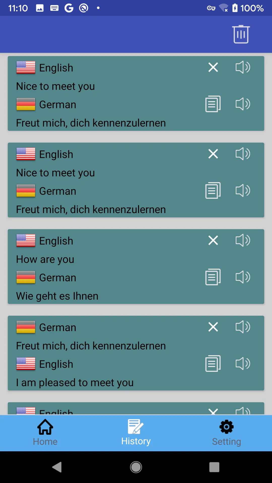 English German Translator | Ge | Indus Appstore | Screenshot