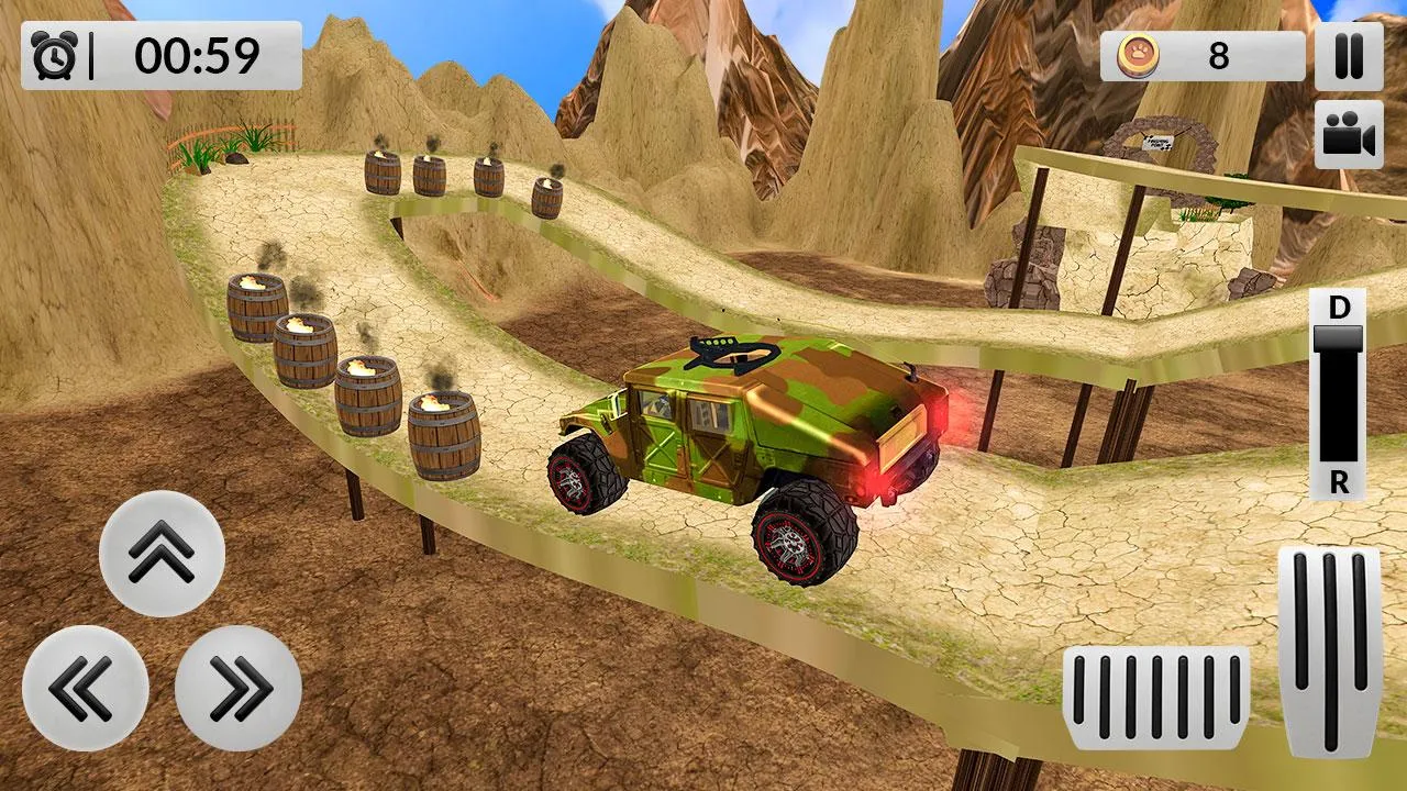 Mountain Climb Jeep Simulator | Indus Appstore | Screenshot