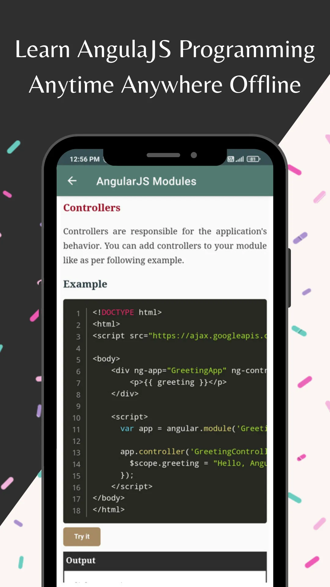 Learn AngularJS | Indus Appstore | Screenshot