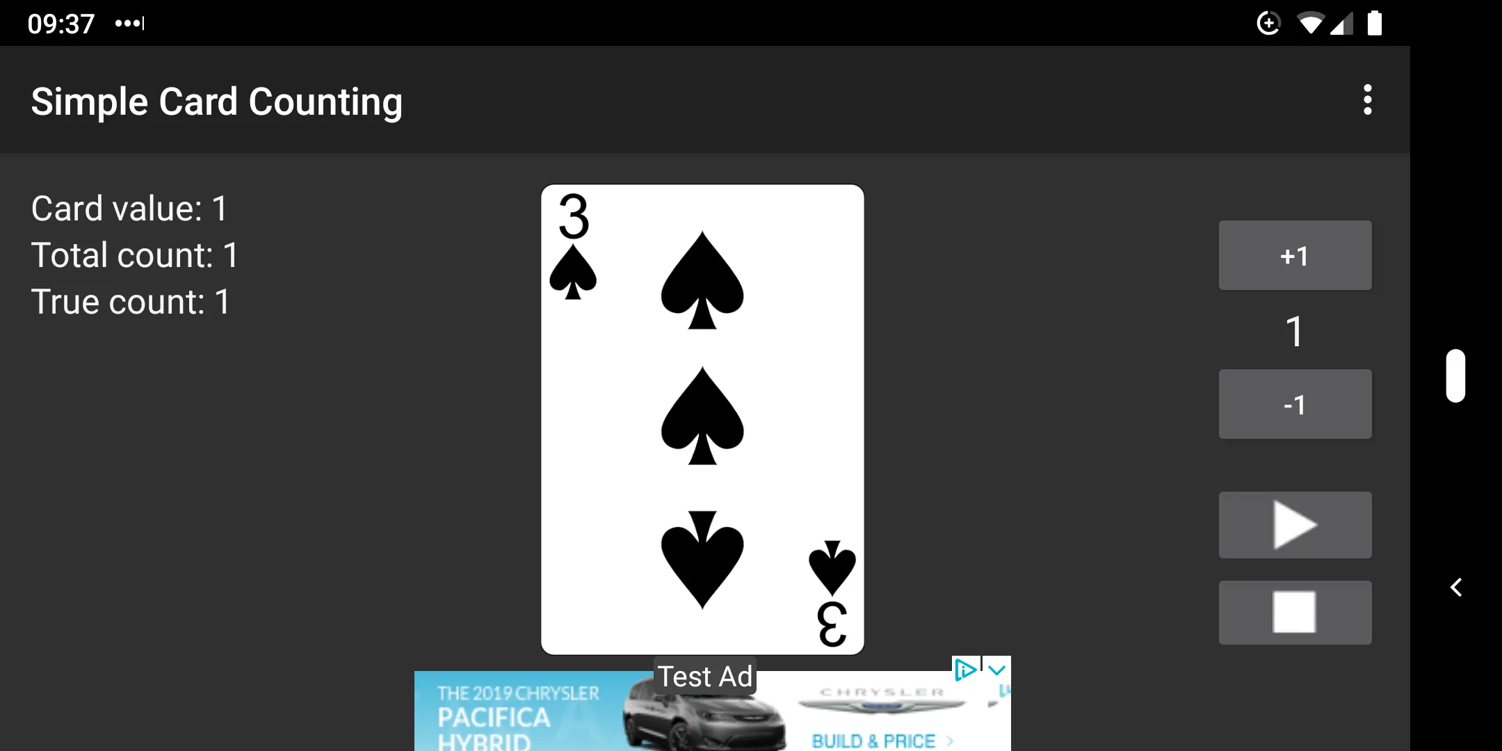 Simple Card Counting | Indus Appstore | Screenshot