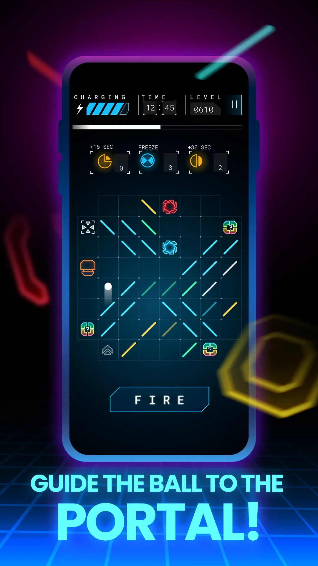 Cyber Cyball: Stick Blast | Indus Appstore | Screenshot