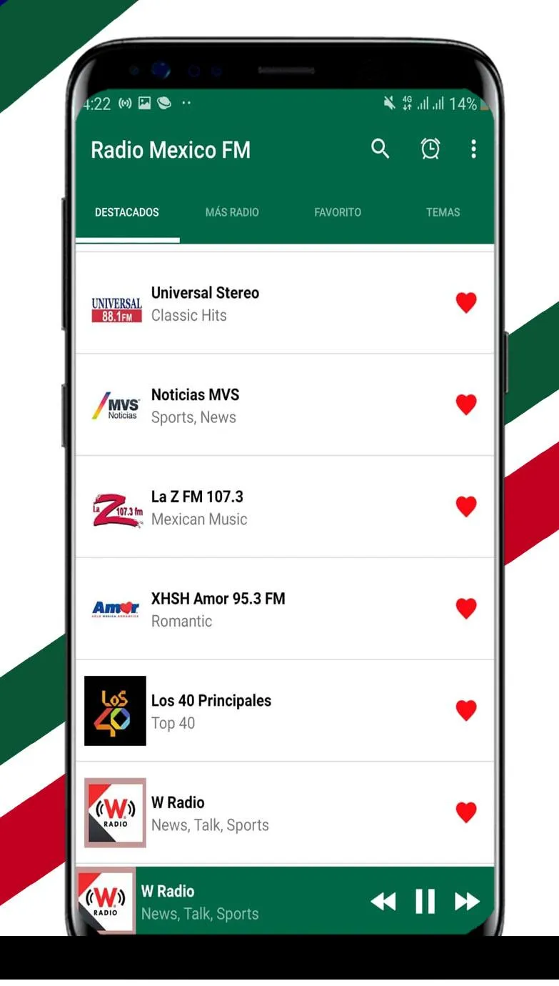 Radio Mexico FM | Indus Appstore | Screenshot