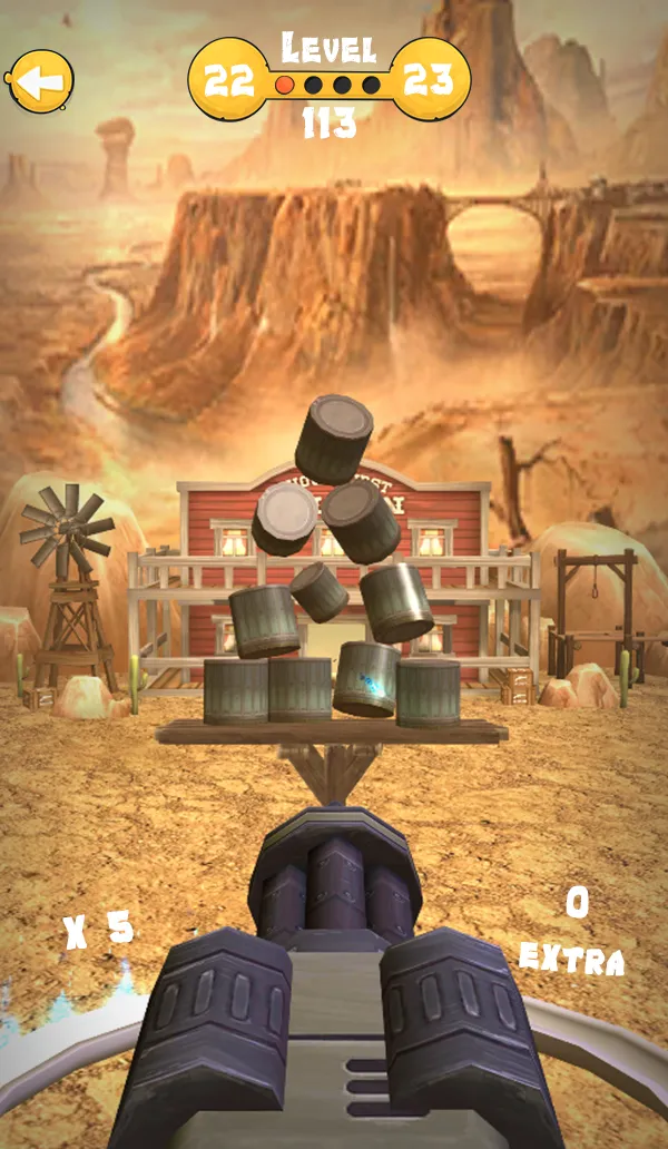 Knock Down With Fire Balls | Indus Appstore | Screenshot