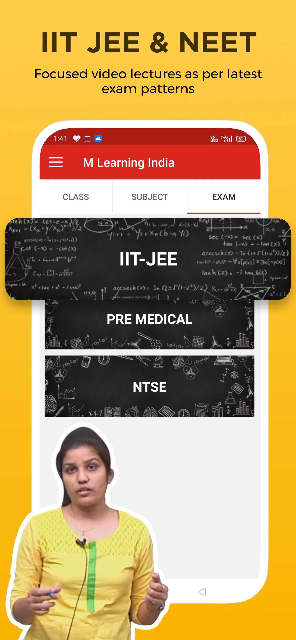 M Learning India- NEET, IITJEE | Indus Appstore | Screenshot