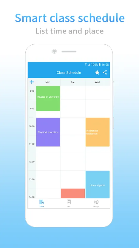 Schedule Planner | Indus Appstore | Screenshot