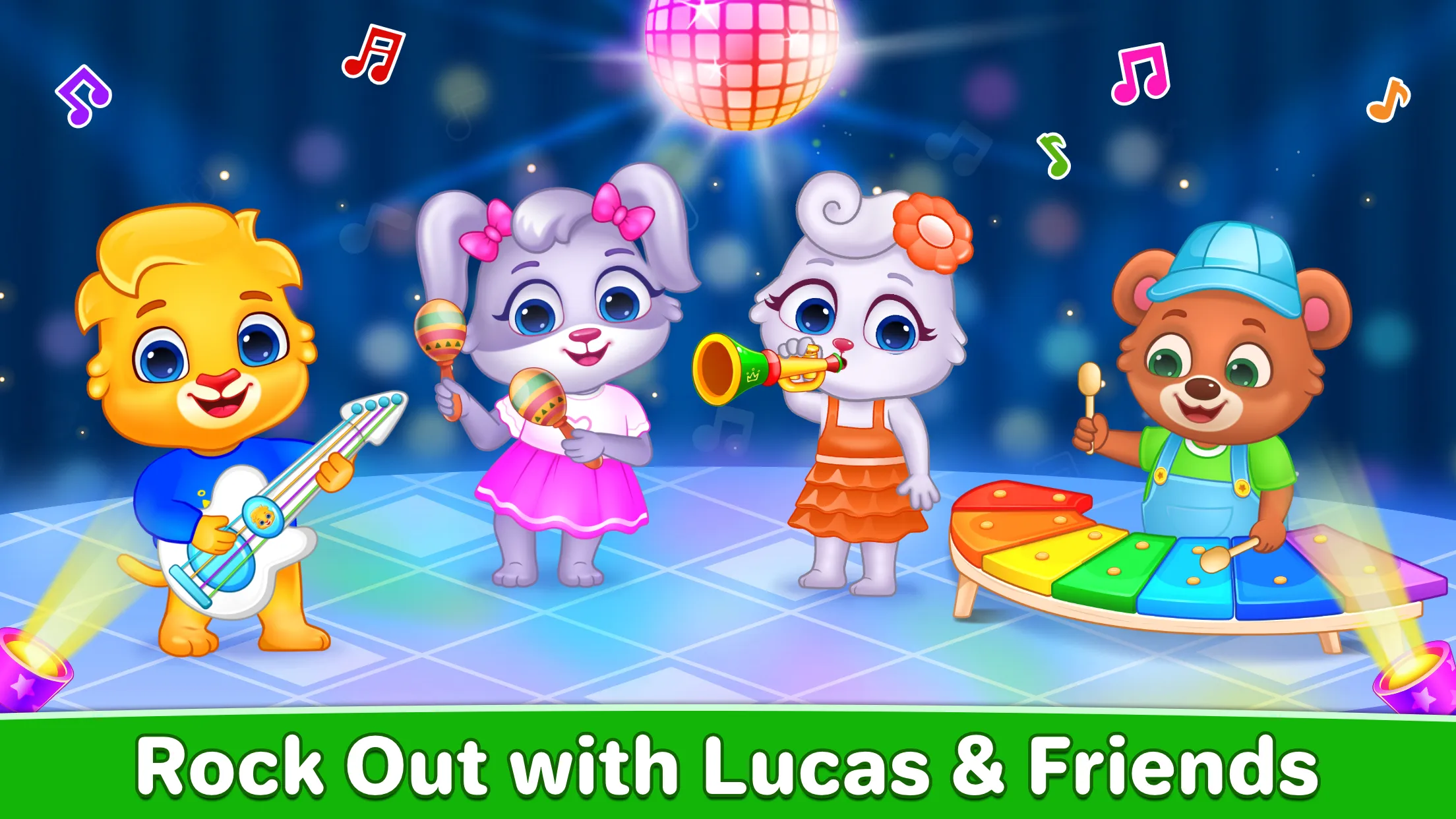Kids Music: Piano, Xylo, Drums | Indus Appstore | Screenshot