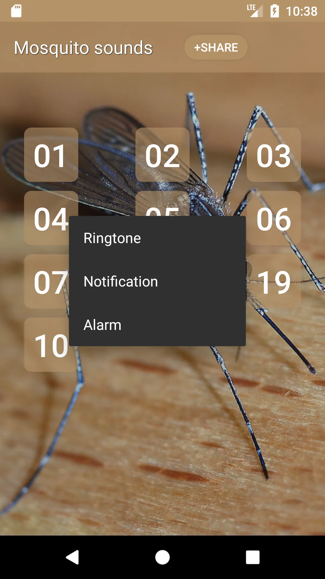 Mosquito sounds | Indus Appstore | Screenshot