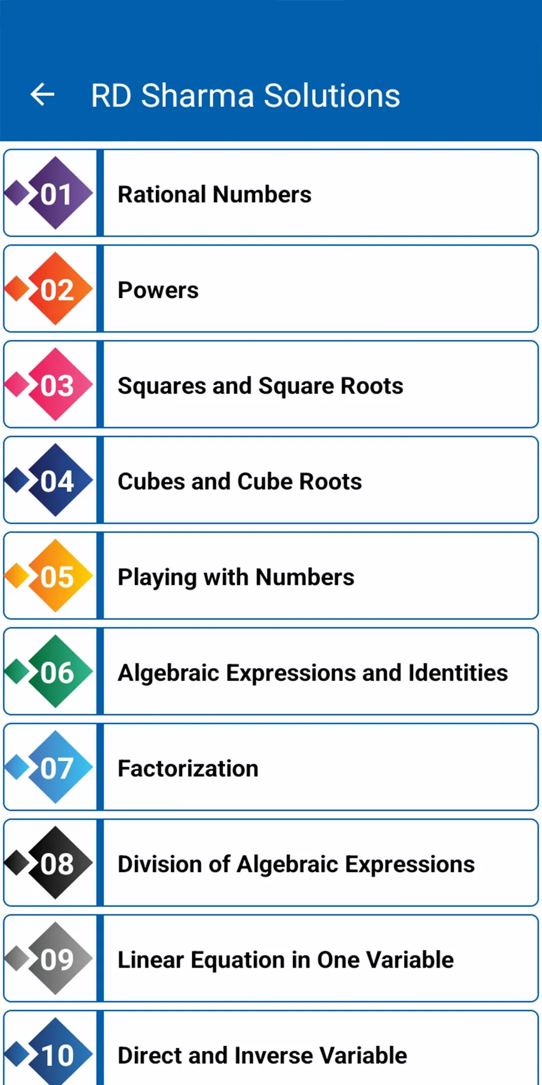 RD Sharma 8th Maths Solutions | Indus Appstore | Screenshot