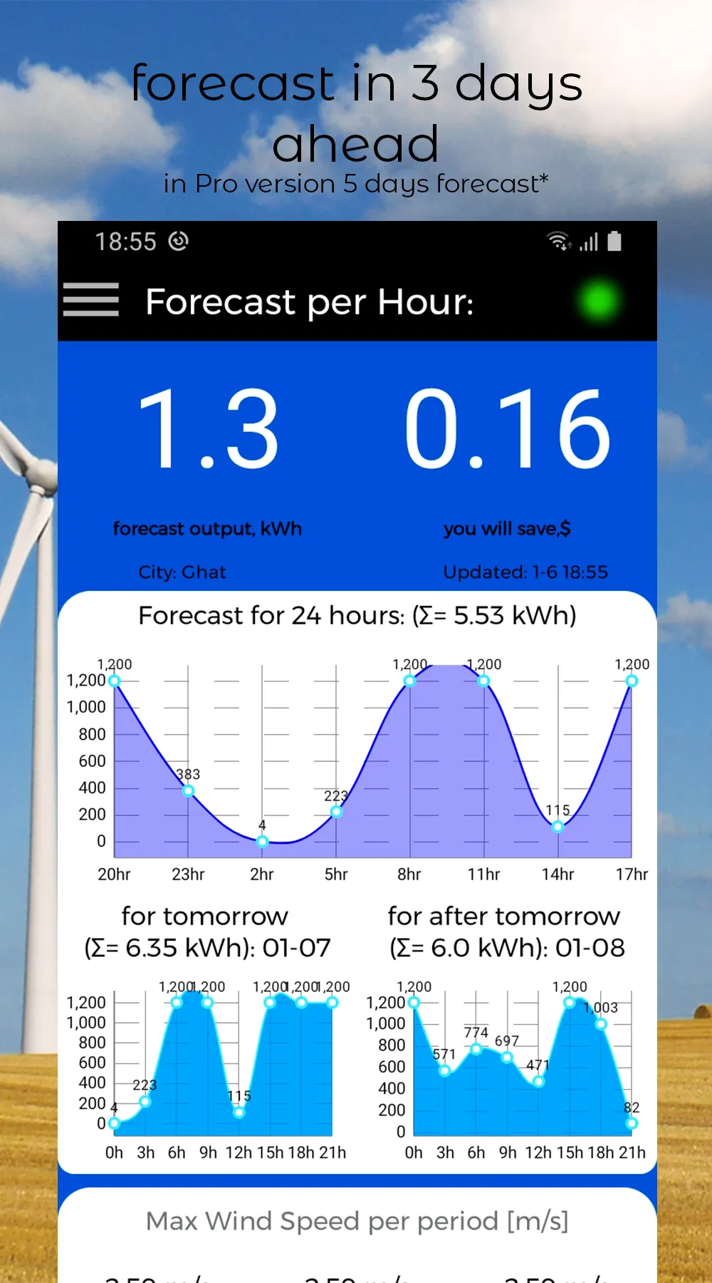 My Wind Turbine | Indus Appstore | Screenshot