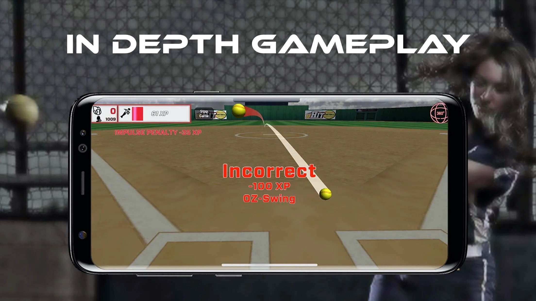 uHIT Softball | Indus Appstore | Screenshot