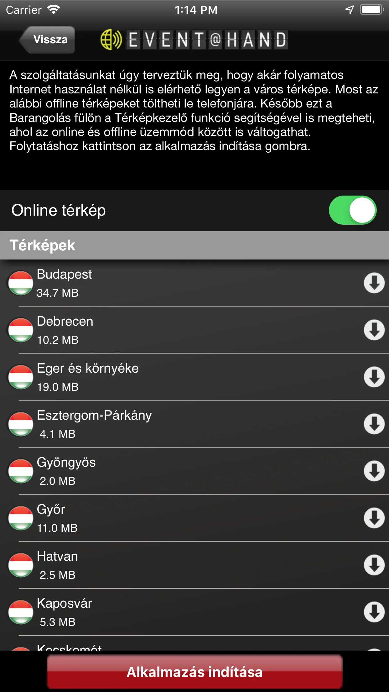 Múzeumok Őszi Fesztiválja EVEN | Indus Appstore | Screenshot