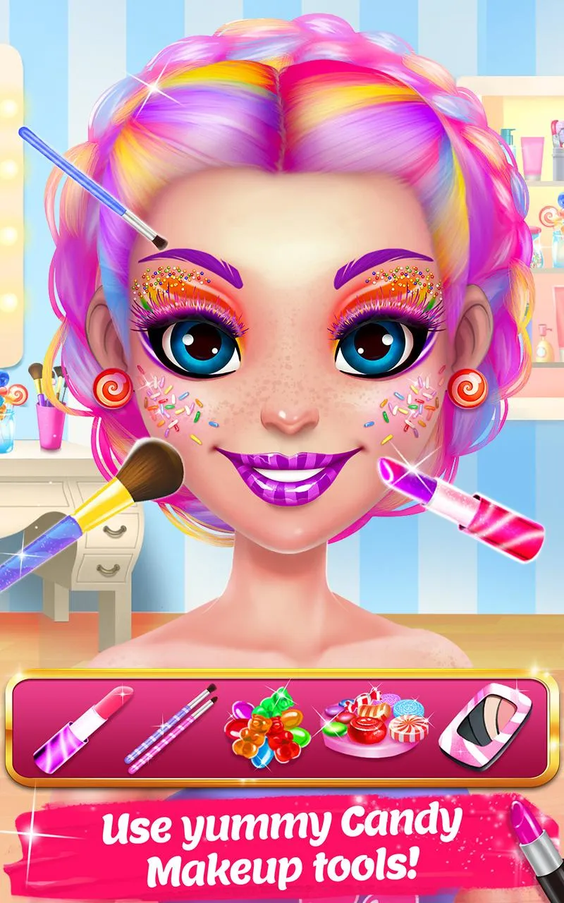 Candy Makeup Beauty Game | Indus Appstore | Screenshot