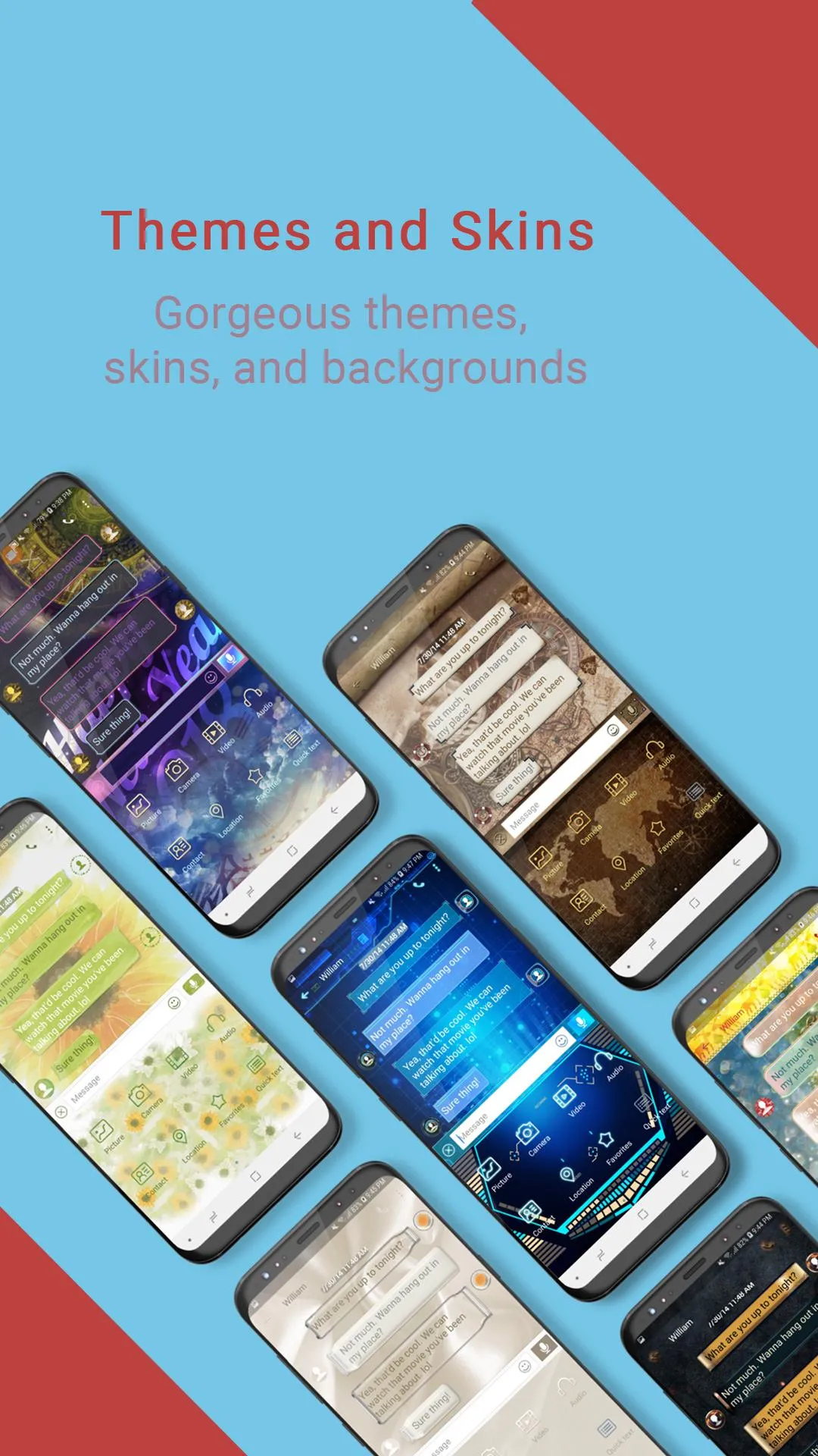Handcent Next SMS messenger | Indus Appstore | Screenshot
