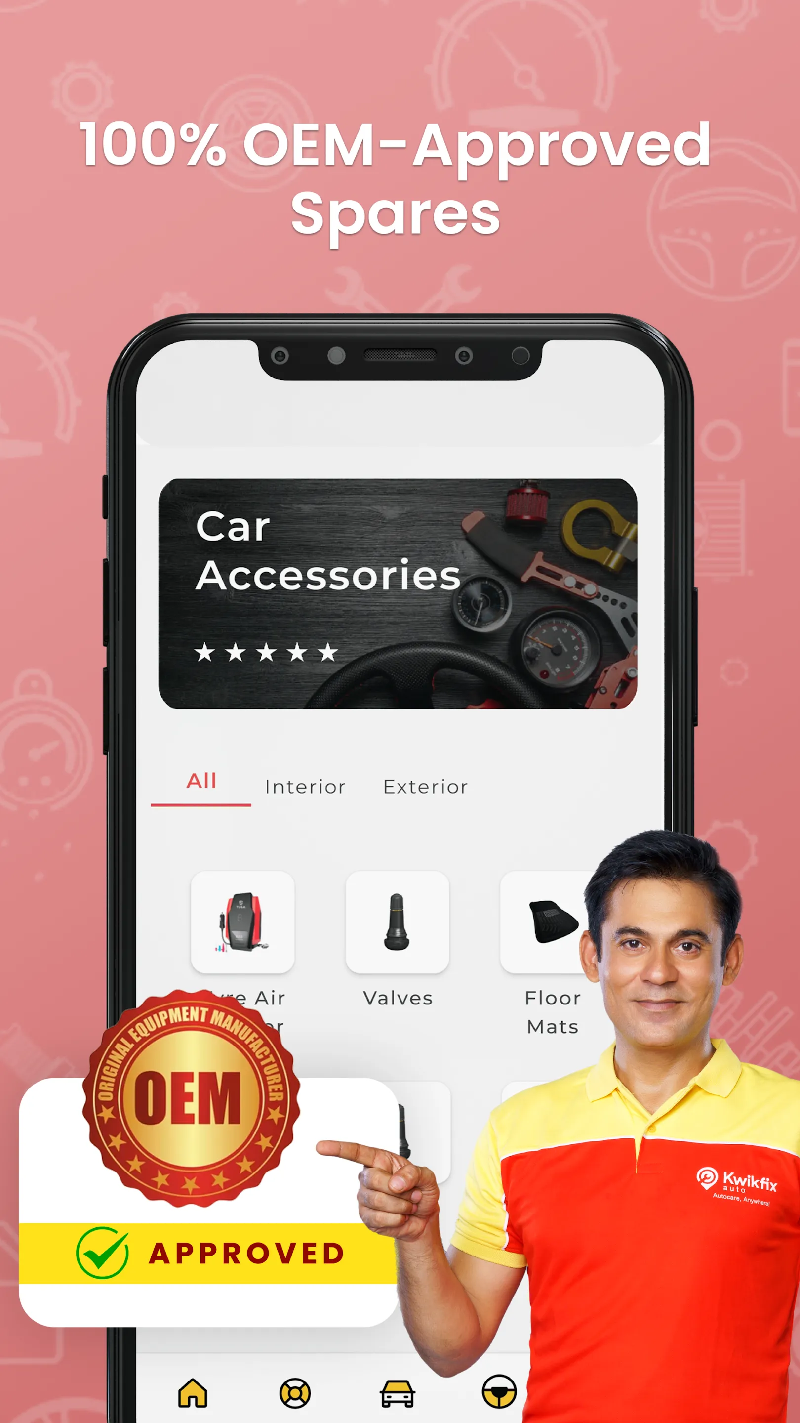 KwikFixAuto - Car Services App | Indus Appstore | Screenshot