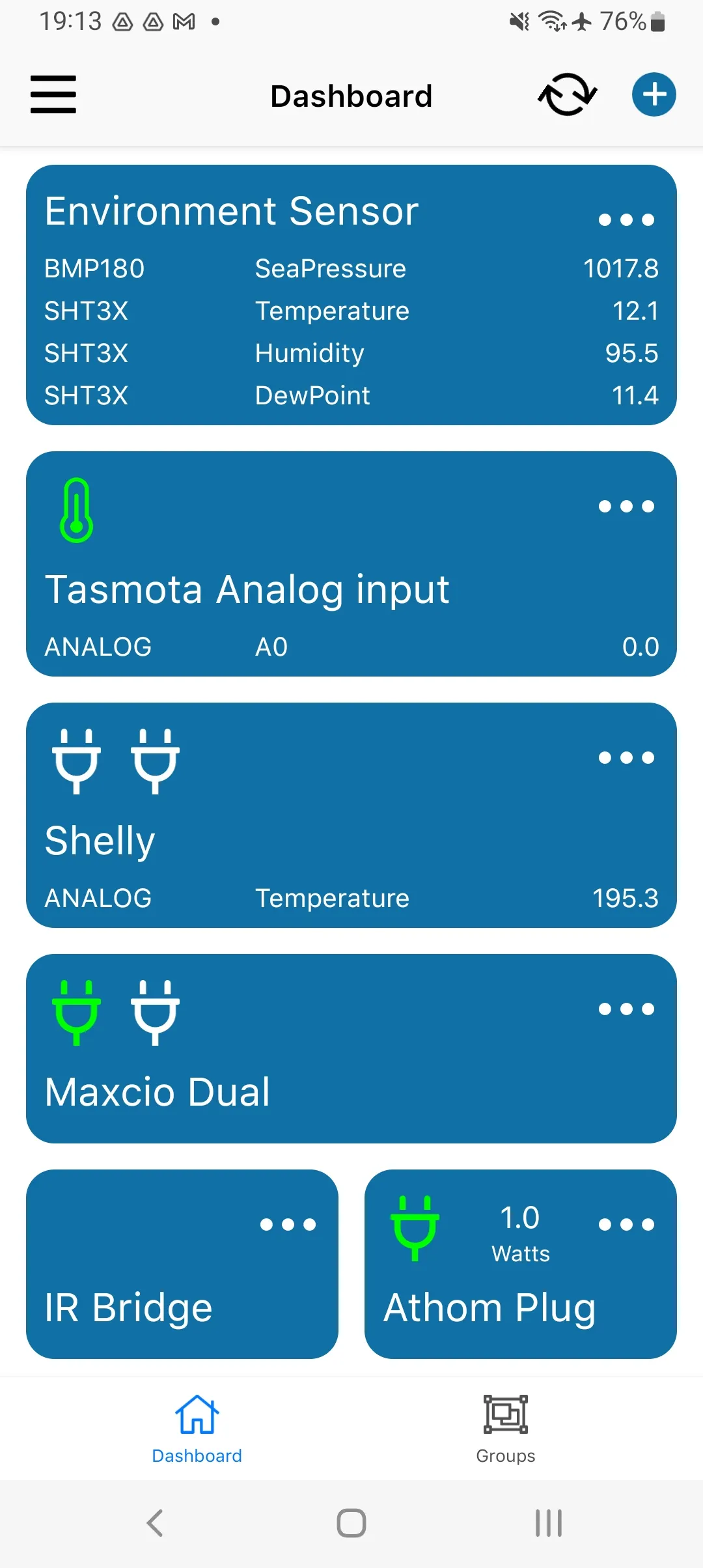 Tasmotrol - Tasmota Dashboard | Indus Appstore | Screenshot