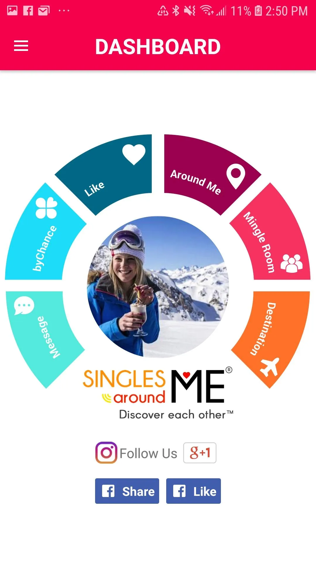 SinglesAroundMe - GPS Dating | Indus Appstore | Screenshot