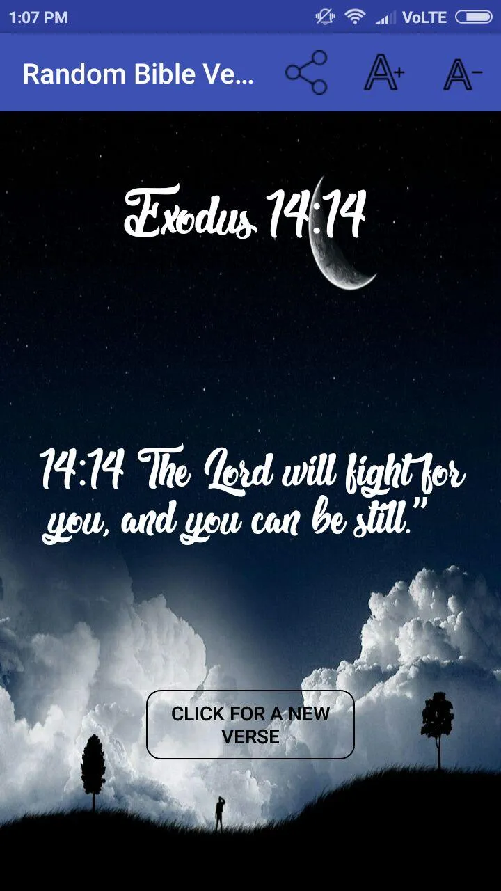 Random Bible Verse | Indus Appstore | Screenshot