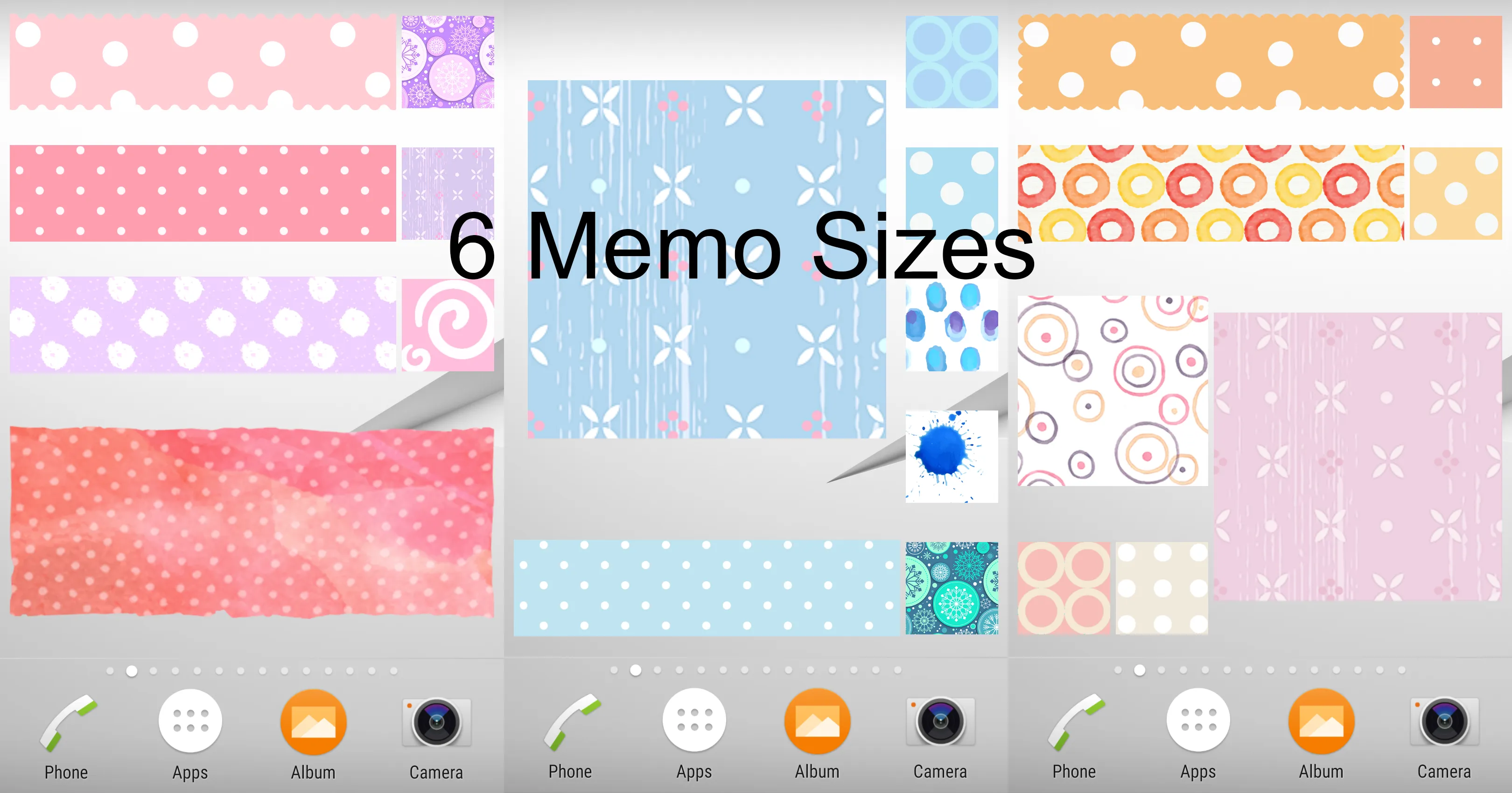 Sticky Memo Notepad *Dots* | Indus Appstore | Screenshot