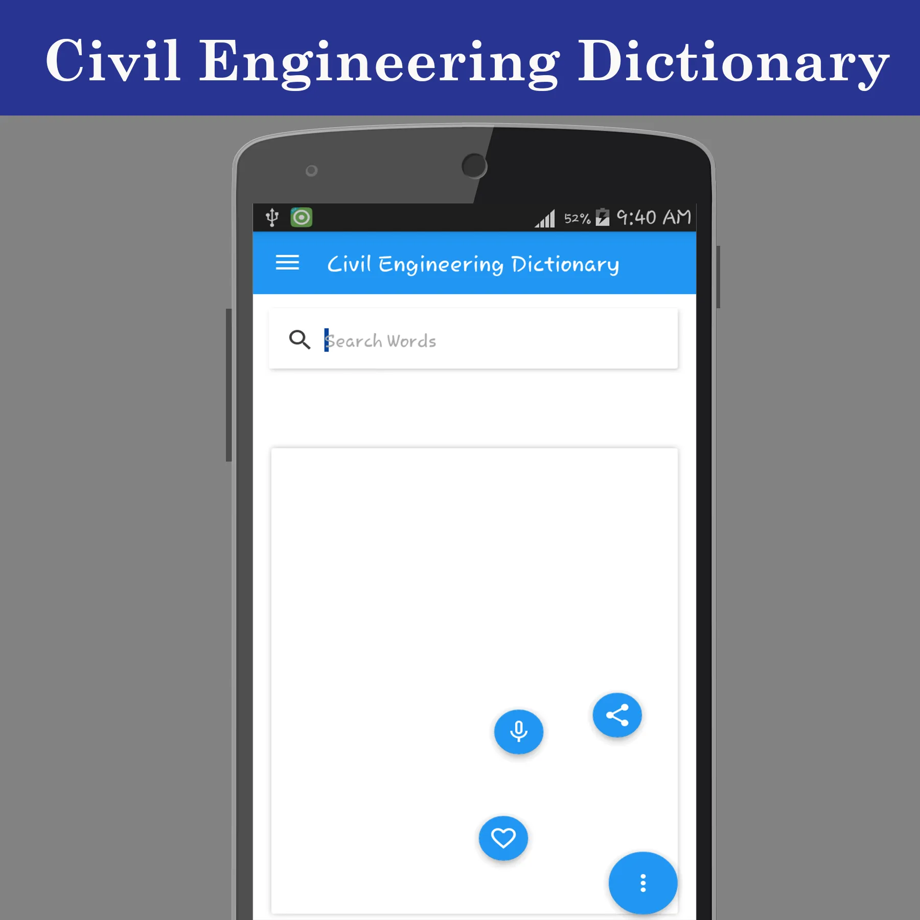 Civil Engineering Dictionary | Indus Appstore | Screenshot