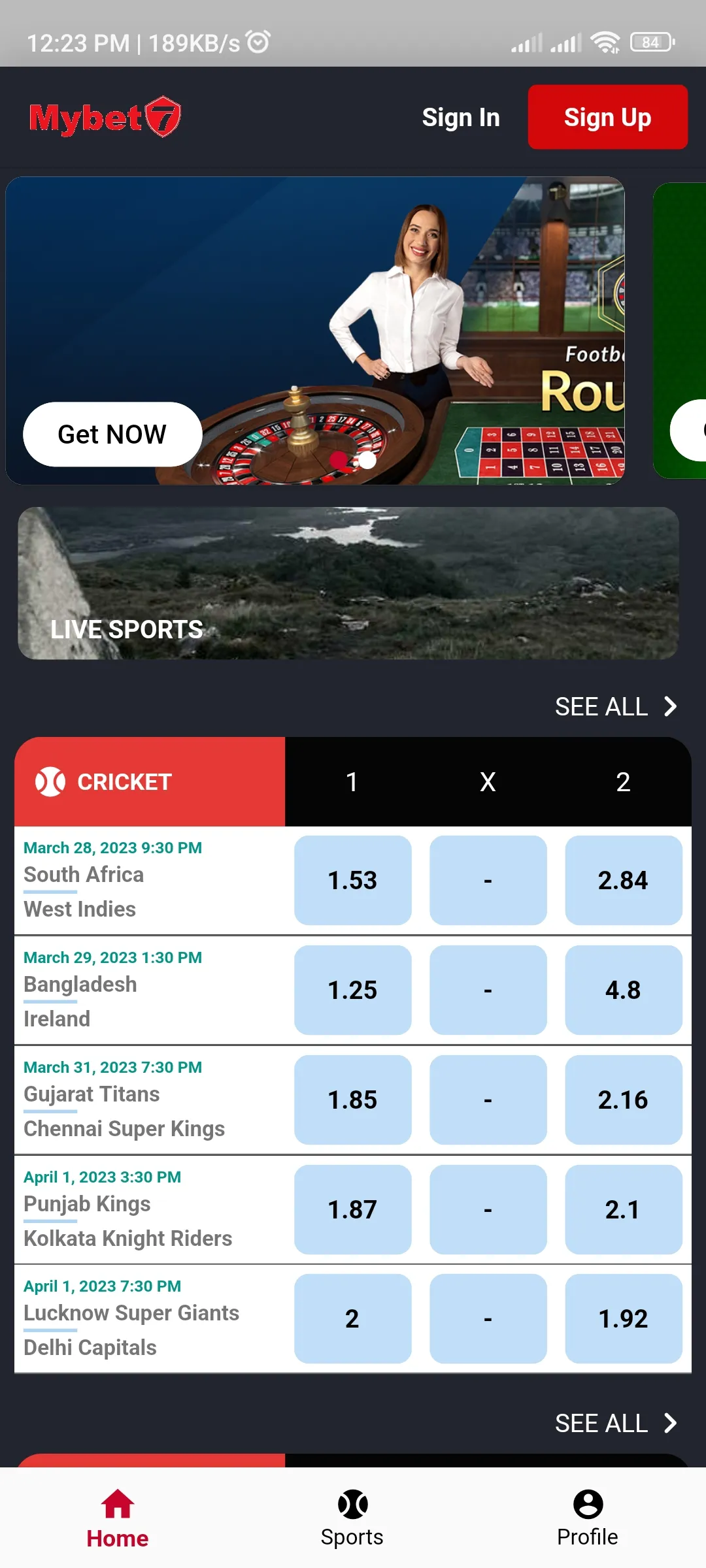 MB7 - Scorecards and News | Indus Appstore | Screenshot