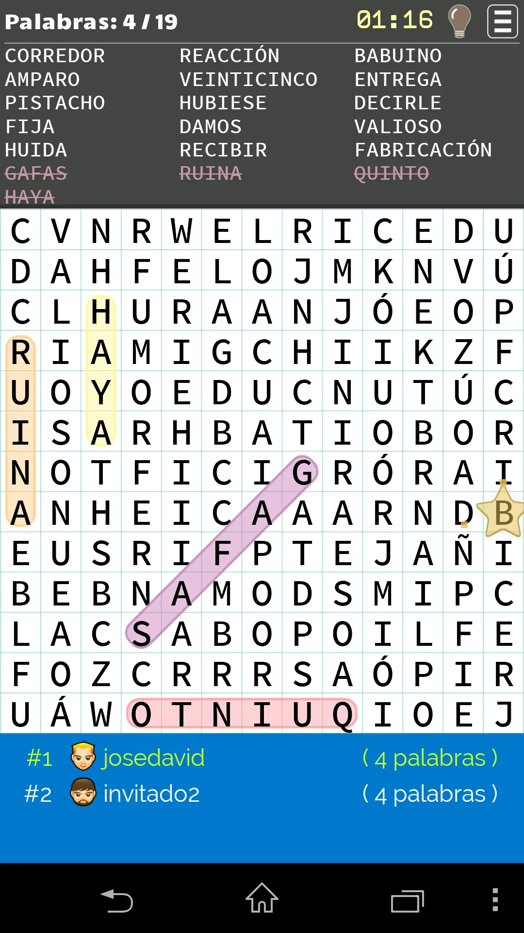 Word Search Online | Indus Appstore | Screenshot