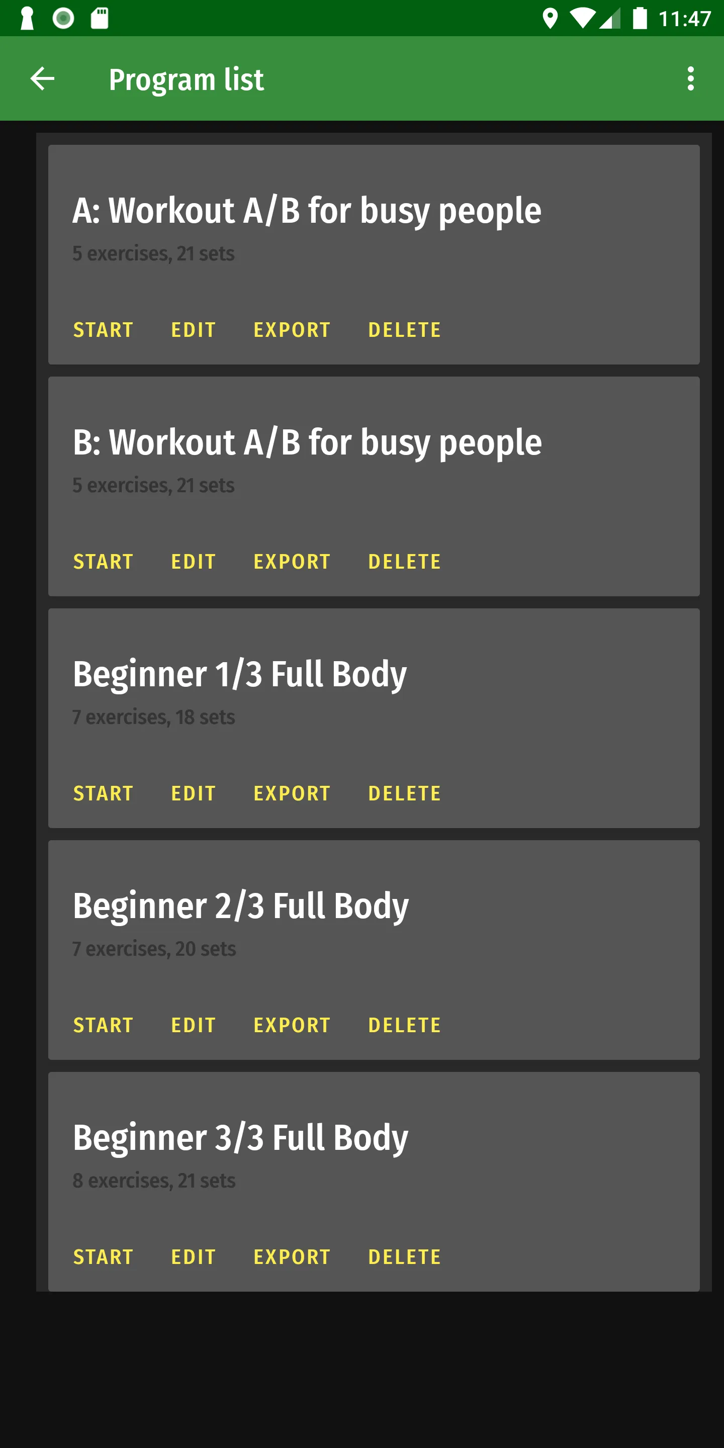 GymTracker | Indus Appstore | Screenshot