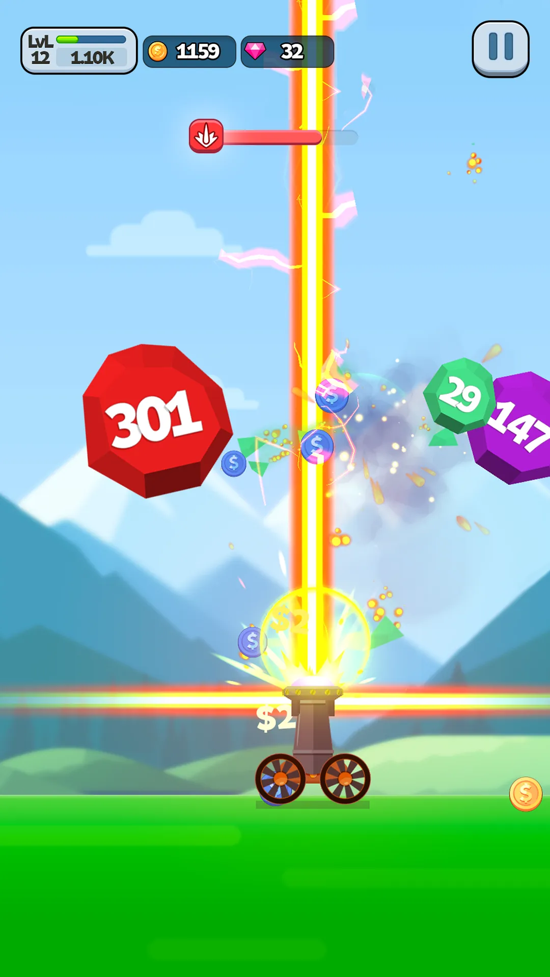 Ball Blast Cannon blitz mania | Indus Appstore | Screenshot