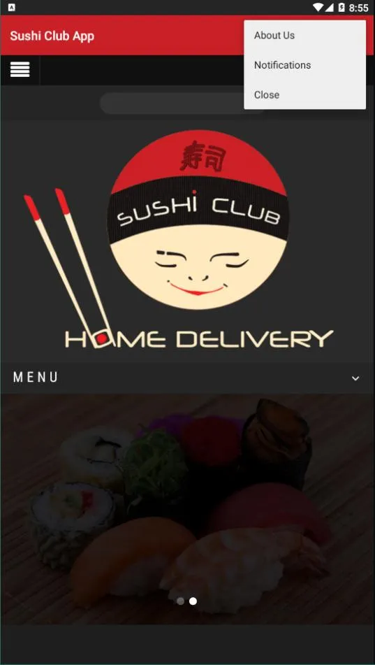 Sushi Club App | Indus Appstore | Screenshot