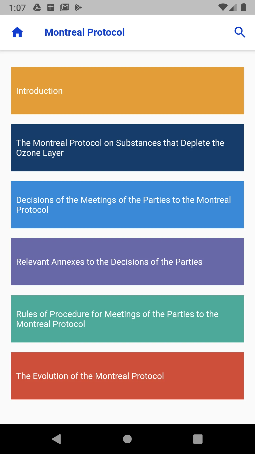 Ozone Treaties | Indus Appstore | Screenshot