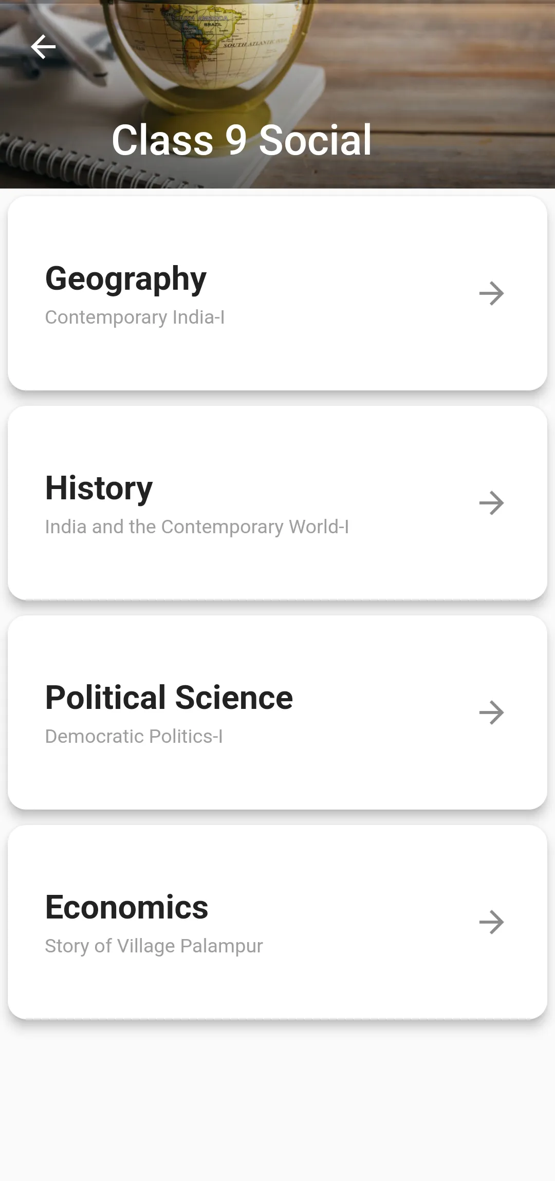 Class 9 Social Science 2024-25 | Indus Appstore | Screenshot