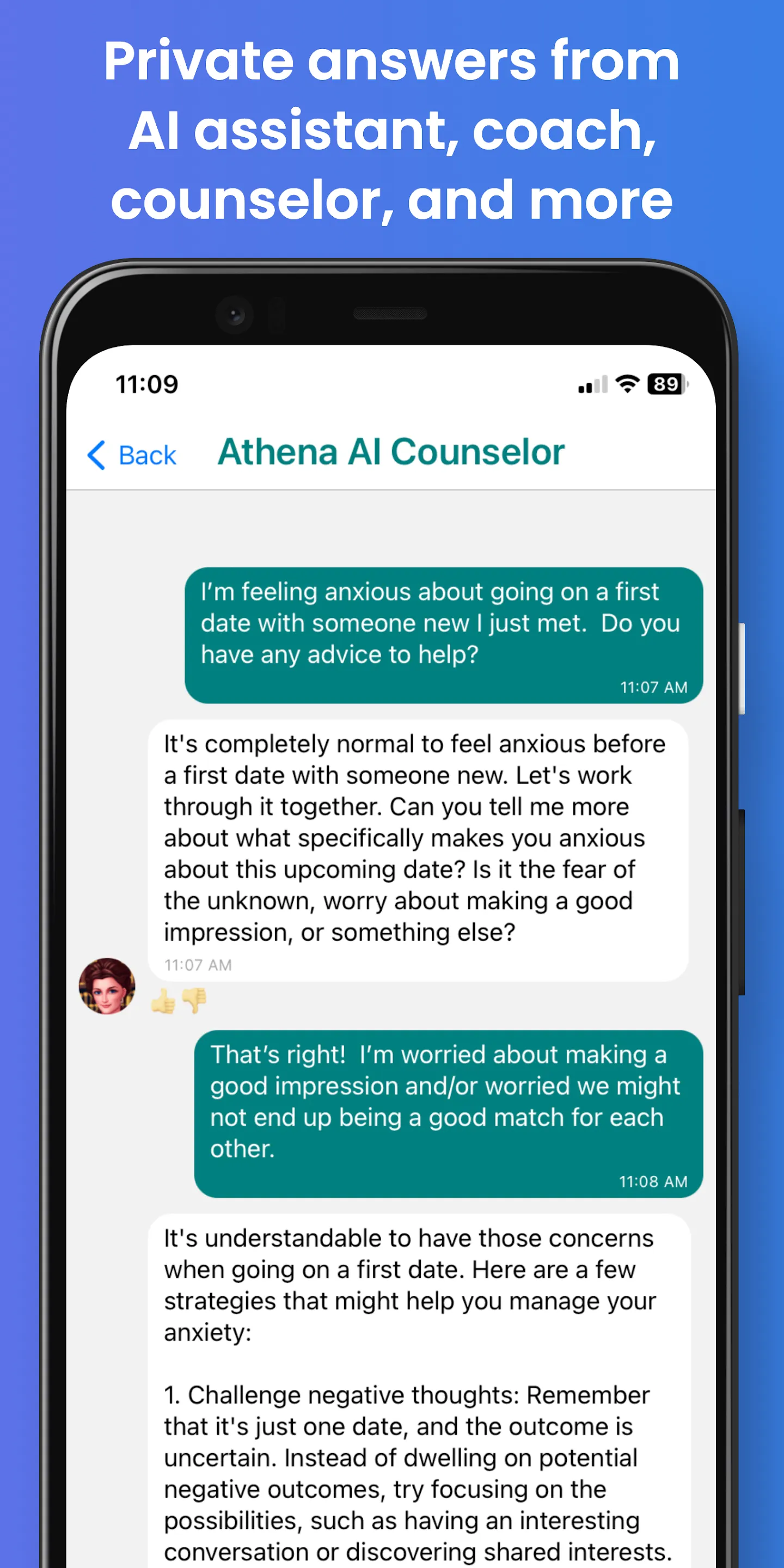 Athena AI Life AdvisorGPT | Indus Appstore | Screenshot