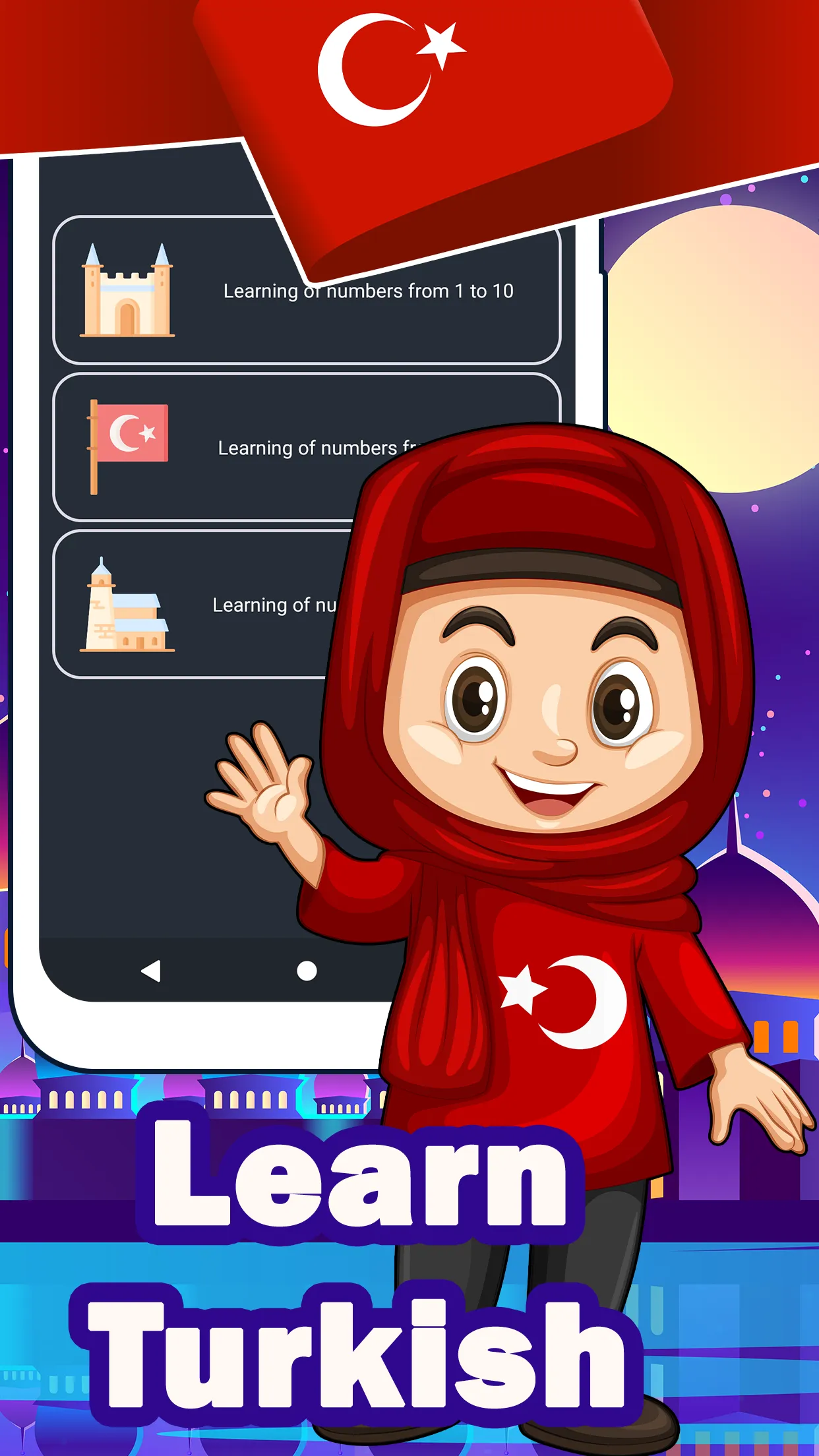 Numbers in Turkish language | Indus Appstore | Screenshot